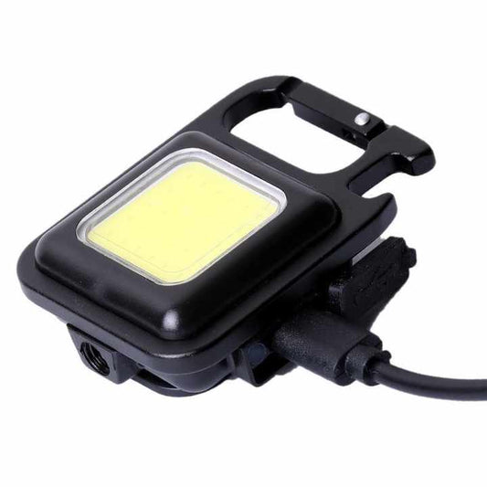 Mini LED 500MA lampe de poche porte-clés multifonctionnel